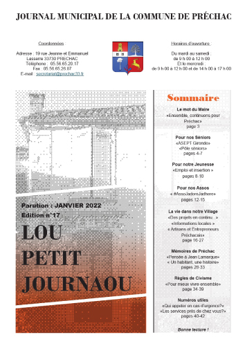 bulletin municipal 2022